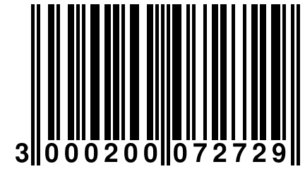 3 000200 072729