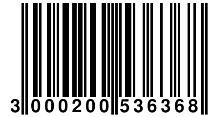 3 000200 536368