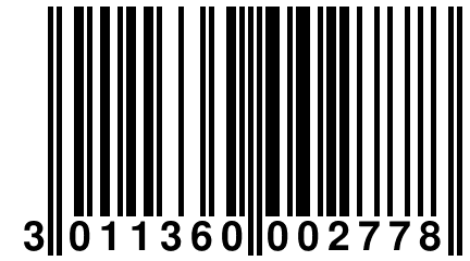 3 011360 002778