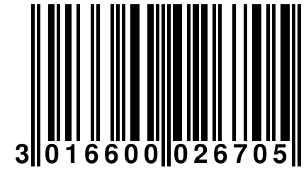 3 016600 026705