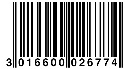 3 016600 026774