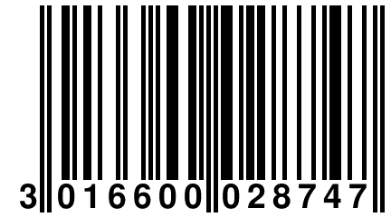 3 016600 028747