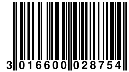 3 016600 028754