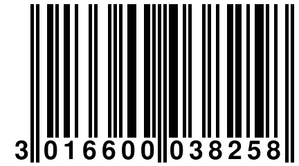 3 016600 038258