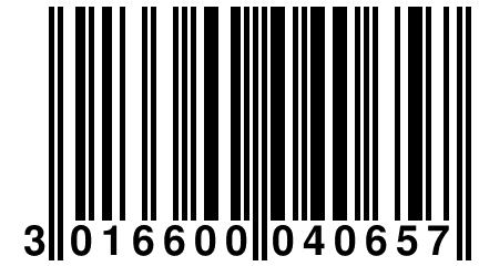 3 016600 040657