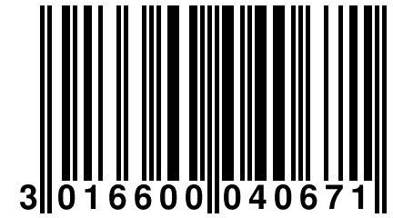 3 016600 040671