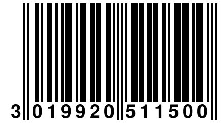 3 019920 511500