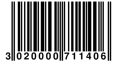 3 020000 711406