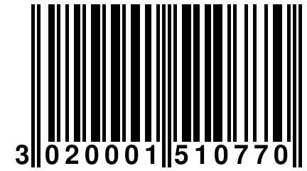 3 020001 510770