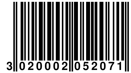 3 020002 052071