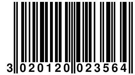3 020120 023564