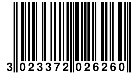 3 023372 026260
