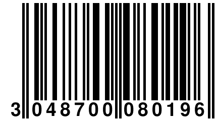 3 048700 080196