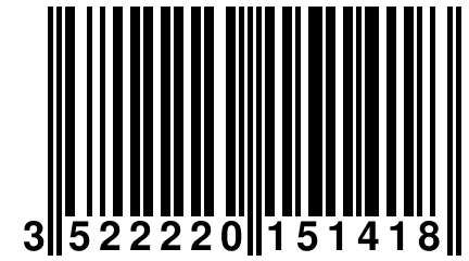 3 522220 151418