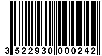 3 522930 000242