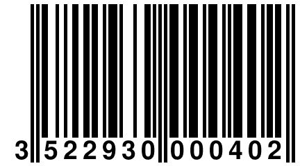 3 522930 000402