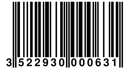 3 522930 000631