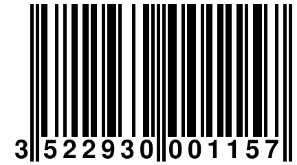 3 522930 001157