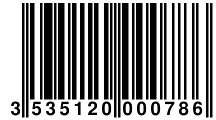 3 535120 000786