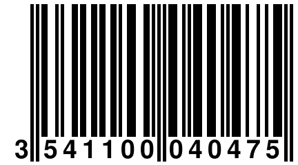 3 541100 040475