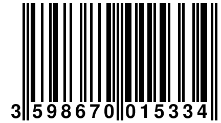 3 598670 015334
