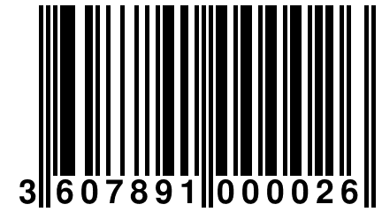 3 607891 000026