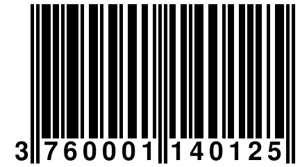 3 760001 140125