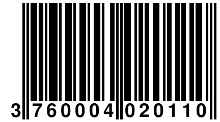 3 760004 020110