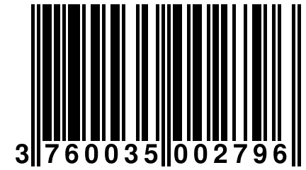 3 760035 002796