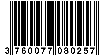 3 760077 080257