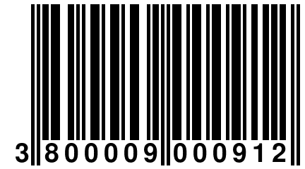 3 800009 000912