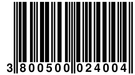 3 800500 024004