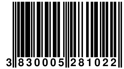 3 830005 281022