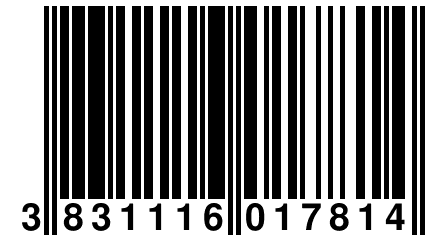 3 831116 017814