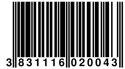 3 831116 020043