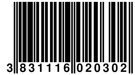 3 831116 020302