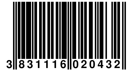 3 831116 020432