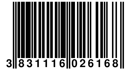 3 831116 026168