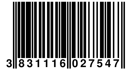 3 831116 027547