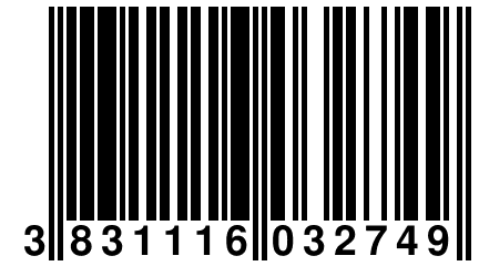 3 831116 032749