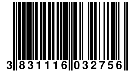 3 831116 032756