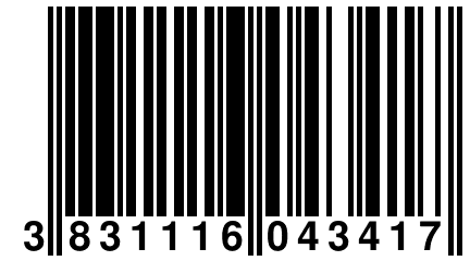 3 831116 043417