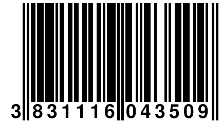 3 831116 043509