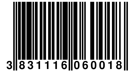 3 831116 060018