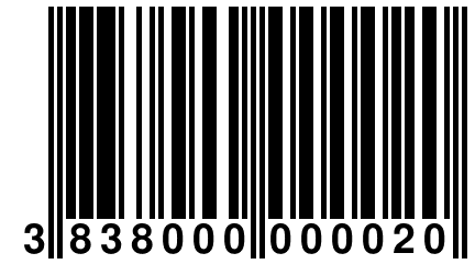 3 838000 000020