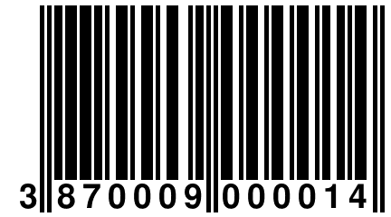 3 870009 000014