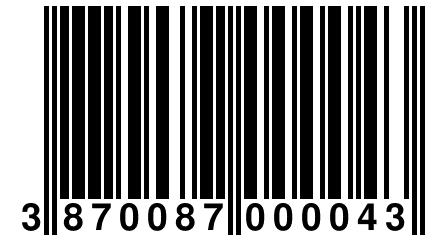 3 870087 000043