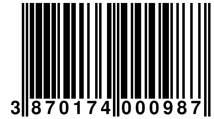 3 870174 000987