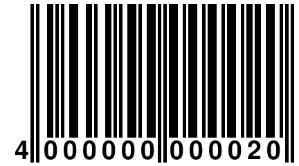 4 000000 000020