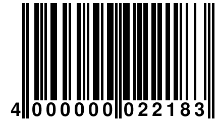 4 000000 022183